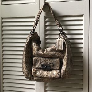 Snake Print Coach Purse, NWT